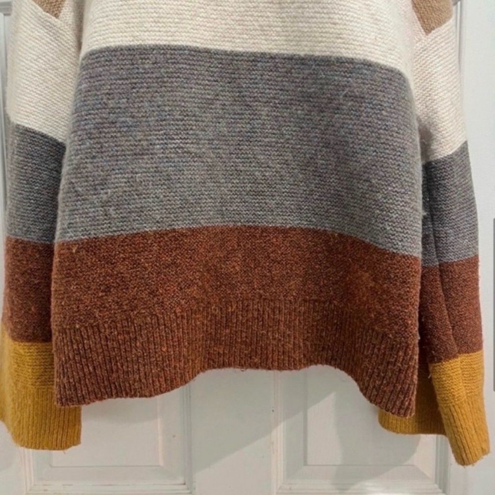 Madewell Andria Pullover Striped Sweater Back to School - Preppy-Small-EUC - Picture 6 of 13